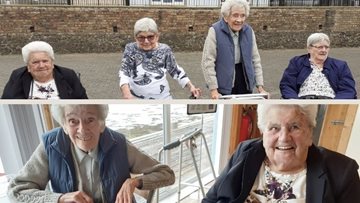 Ladies who lunch from Irvine care home